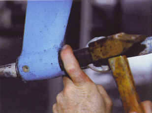 extraction de la bague hydrolube